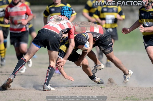 2015-05-10 Rugby Union Milano-Rugby Rho 1945
